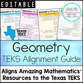 Geometry TEKS Alignment Guide