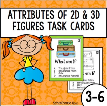 Preview of FREE Geometry Task Cards