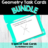 Geometry Task Cards Bundle Printables