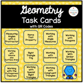 Geometry Task Cards with QR Codes Bundle