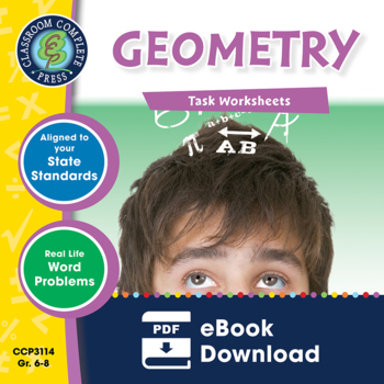 Preview of Geometry - Task Sheets Gr. 6-8