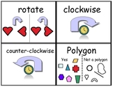 Geometry Terms Flash Cards