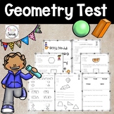 Geometry Test| 2D & 3D Shapes ⭐️