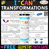 Geometry Transformations Game | I CAN Math Games FREE
