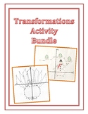 Geometry Transformations Plotting Points Activity Bundle -