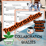Geometry Transformations | Small Group Math Quiz