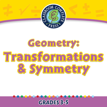 Preview of Geometry: Transformations & Symmetry - NOTEBOOK Gr. 3-5