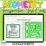 Geometry Transformations | Task Cards and Maze