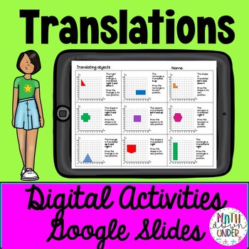 Preview of Geometry Translations Digital Activities - Google Slides
