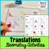 Geometry Translations Print Activities - Hands on Activity