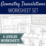 Scaffolded Geometry Translations Worksheet