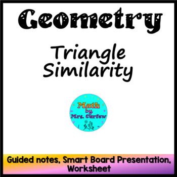 Preview of Geometry - Triangle Similarity