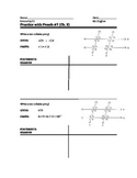 Geometry - Two Column Proofs for Parallel Lines and Transv