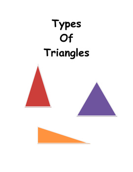 Geometry Types of Triangles Crossword by Kevin Sparenberg TpT