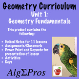 Geometry: Unit 1-Geometry Fundamentals