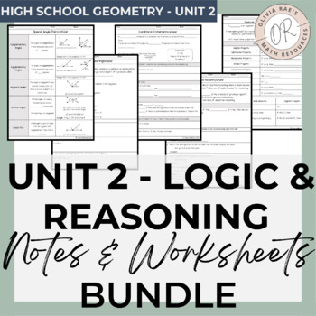 geometry unit 2 logic and proof homework 3