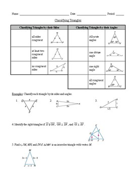 Preview of Geometry - Unit 4 - Congruent Triangles