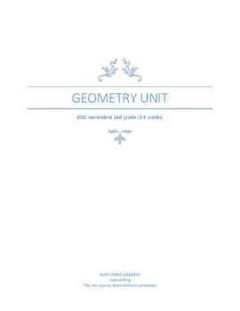 Preview of Geometry Unit