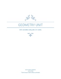 Geometry Unit