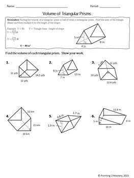 volume and surface area homework 1
