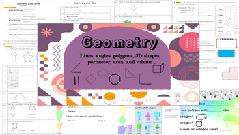 Preview of Geometry Unit Bundle