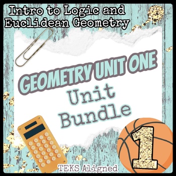 Preview of Geometry Unit One ***Growing Bundle***