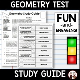 Geometry Unit Study Guide