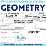 Geometry Unit 8th Grade Math Curriculum
