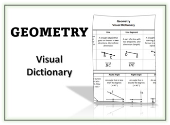 Preview of Geometry Visual Dictionary