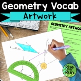 Geometry Vocabulary Basics Fun Creative Activity