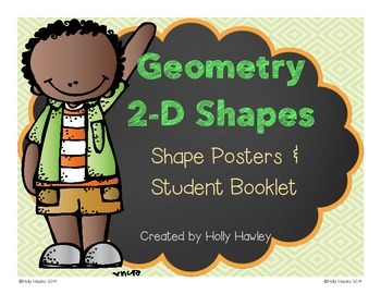 Preview of Geometry Vocabulary Booklet-2D Shapes