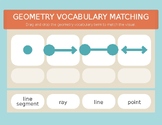 Geometry Vocabulary Practice~~~digital format~~~