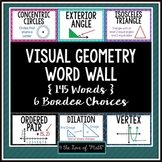 Geometry Word Wall (145 Words!)