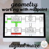 Geometry Working with Midpoint Digital Maze Google Sheets