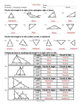 unit 4 congruent triangles homework 1 classifying triangles pdf
