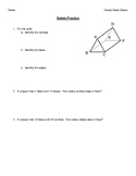 Geometry Worksheet: Solids