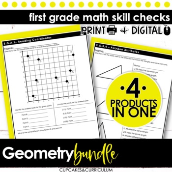 Preview of Geometry Worksheets for 5th Grade Math