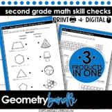 Geometry Worksheets for Second Grade Math