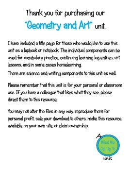 Preview of Geometry and Art Unit