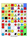 Geometry and Fractions Puzzle