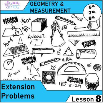 Middle School Math Resources: Geometry and Measures 6th, 7th, 8th Grade