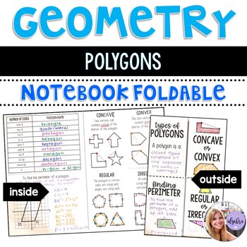 Preview of Geometry and Middle School Math - Polygons