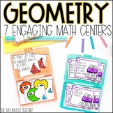 Geometry Activities - Shapes, Angles, Sides, Area & Patter
