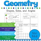 Geometry for 3rd Grade Common Core 3.G.A.1 and 3.G.A.2