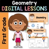 Geometry for First Grade | Interactive Google Slides | Mat