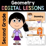 Geometry for Second Grade | Interactive Google Slides | Ma