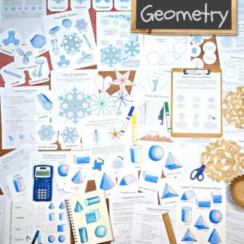 Preview of Geometry in the Snow: a winter math unit