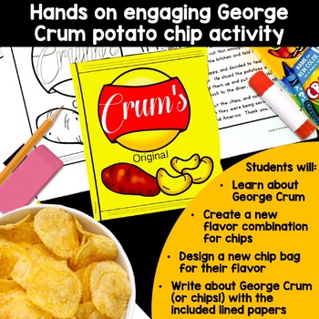 George Crum by Sweet Sensations | Teachers Pay Teachers