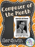 George Gershwin Composer of the Month Bulletin Board {Yout