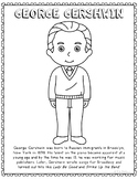 George Gershwin | Famous Music Composer Coloring Page Acti